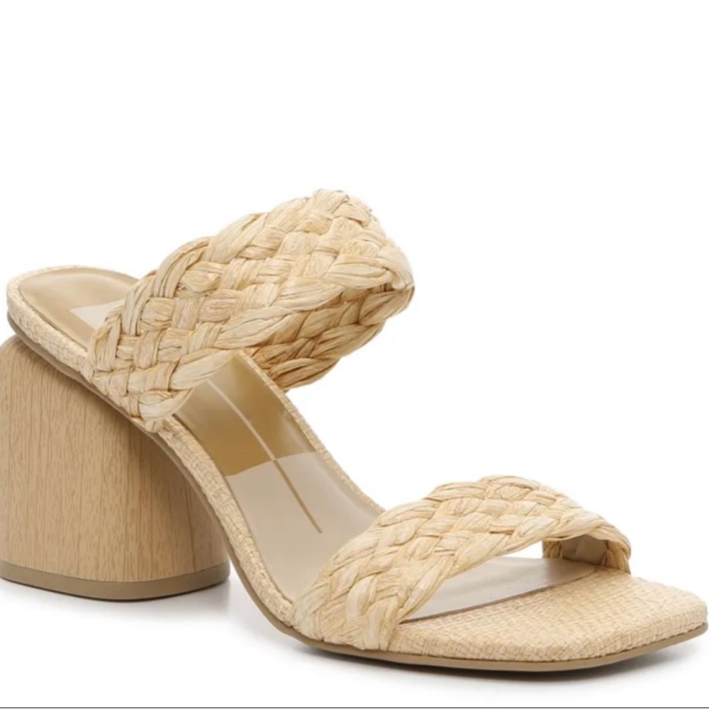 Dolce Vita Natie Woven Block Sandal (US 9.5)